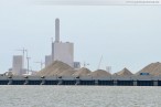 Wilhelmshaven: JadeWeserPort Baustelle von Seeseite Juli 2011
