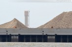 Wilhelmshaven: JadeWeserPort Baustelle von Seeseite Juli 2011