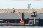 Wilhelmshaven: JadeWeserPort Baustelle von Seeseite Juli 2011
