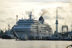 Das Luxus-Kreuzfahrtschiff MS Europa zu Gast in Wilhelmshaven