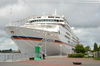 Das Luxus-Kreuzfahrtschiff MS Europa zu Gast in Wilhelmshaven