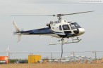 JadeWeserPort: Montage von Lampen & Signalen per Hubschrauber