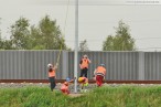 JadeWeserPort: Montage von Lampen & Signalen per Hubschrauber
