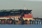 Supertanker Front Champion (Very Large Crude Carrier) in Wilhelmshaven