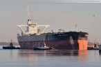 Supertanker Front Champion (Very Large Crude Carrier) in Wilhelmshaven