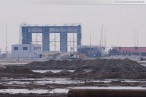 JadeWeserPort Wilhelmshaven: Die Aufspülarbeiten sind fast abgeschlossen