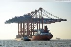 JadeWeserPort: Erste Containerbrücken für den Eurogate CT Wilhelmshaven