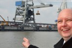 Wilhelmshaven: Wirtschaftsminister Bode weiht Niedersachenbrücke ein