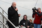 Wilhelmshaven: Wirtschaftsminister Bode weiht Niedersachenbrücke ein