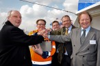 Wilhelmshaven: Wirtschaftsminister Bode weiht Niedersachenbrücke ein