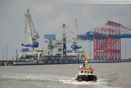 Wilhelmshaven: Wirtschaftsminister Bode weiht Niedersachenbrücke ein
