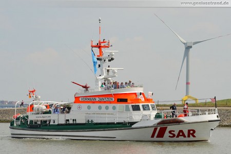 Seenotrettungskreuzer (SRK) Vormann Jantzen von der DGzRS