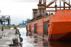 Wilhelmshaven: Fundament für den Offshore-Windpark Nordsee Ost