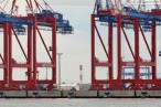 Hafenbaustelle Container Terminal Wilhelmshaven (CTW)