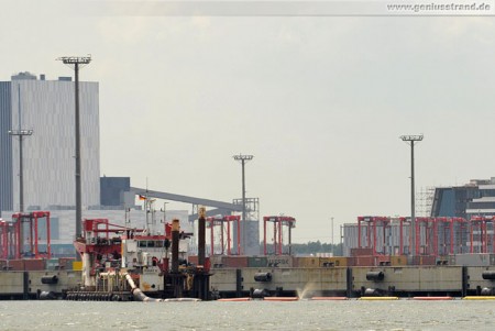 Hafenbaustelle Container Terminal Wilhelmshaven (CTW)