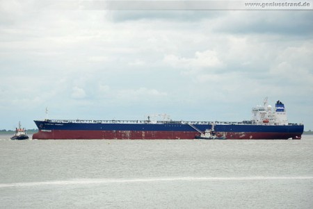 Tanker Olympiysky Prospect löschte 100.170 t Erdöl an der NWO