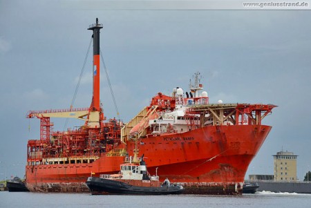 Ölbohrschiff Petrojarl Banff (Floating Production Storage & Offloading, FPSO)