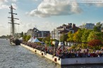 Wilhelmshaven: Jade-Weser-Port-Cup 2012 Segelregatta und Einlaufparade