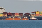 Wilhelmshaven: Containerschiff MSC Flaminia hat den JadeWeserPort erreicht
