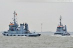 Einsatzgruppenversorger (EGV) Frankfurt am Main (A 1412) in Wilhelmshaven