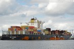 JadeWeserPort: Aktuelle Bilder des Containerschiffs MSC Flaminia