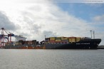 JadeWeserPort: Aktuelle Bilder des Containerschiffs MSC Flaminia