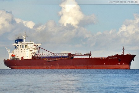 Bulk Carrier Yeoman Bontrup löscht 60.030 t Steine am Braunschweigkai