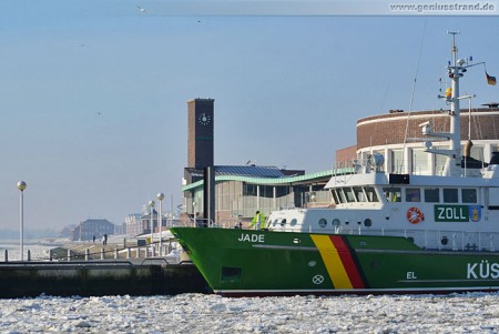 Wilhelmshaven: Küstenwache/Zollschiff Jade am Helgolandkai