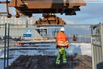 Wilhelmshaven: Nordhafen Hannoverkai Offshore Stahlfundament