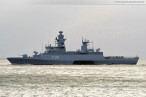 Wilhelmshaven: Einsatz- und Ausbildungsverband (EAV 2013) beim auslaufen