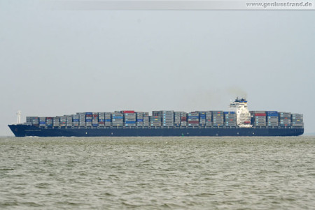 Schiffsbilder Wilhelmshaven JadeWeserPort: Containerschiff Northern Jubilee