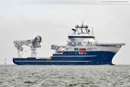 Schiffsbilder Wilhelmshaven: Offshore-Versorger Grand Canyon auf der Jade