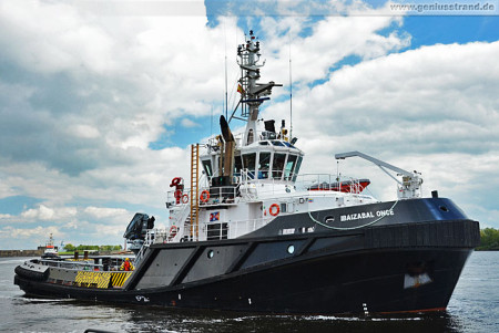 Schiffsbilder Wilhelmshaven: Schlepper Ibaizabal Once im Nordhafen