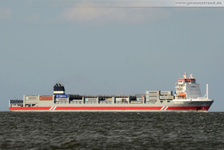 Containerterminal Wilhelmshaven (CTW): Containerschiff Rijnborg