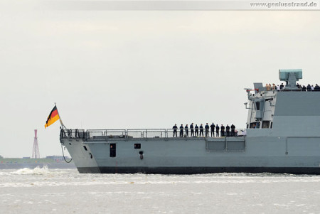 Marine Wilhelmshaven: Fregatte Hessen (F 221) zurück im Heimathafen