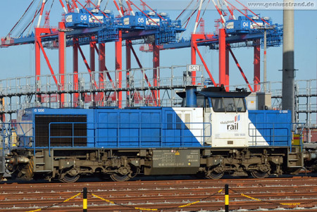 Container Terminal Wilhelmshaven: Erster Containerzug am JadeWeserPort