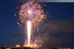 Wilhelmshaven: Abschlussfeuerwerk JadeWeserPort-Cup 2013