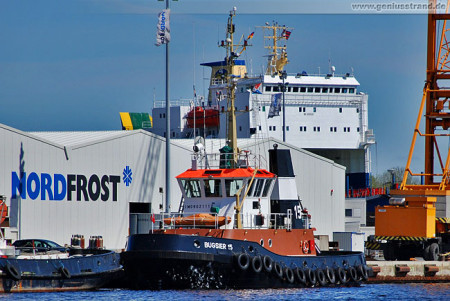 Wilhelmshaven Südswestkai: Schlepper Bugsier 15