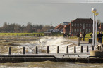 Wilhelmshaven Alter Vorhafen: Erster Herbststurm im Monat November 2013