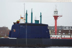 Wilhelmshaven: U-Boot-Neubau Tanin fährt Schleife im Großen Hafen