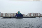 Wilhelmshaven: U-Boot-Neubau Tanin fährt Schleife im Großen Hafen