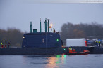 Wilhelmshaven: Israelisches U-Boot Tanin (Dolphin AIP-Klasse) im Nordhafen