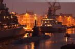 Wilhelmshaven: U-Boot Tanin (Dolphin AIP-Klasse) im Marinearsenal