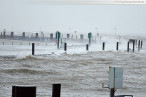 Wilhelmshaven: Sturmtief Xaver bringt Sturmflut an den Jadebusen