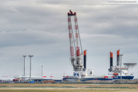 JadeWeserPort Vidar: Rotorsterne für Offshore-Windpark Global Tech I