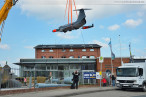 Deutsches Marinemuseum Wilhelmshaven: Starfighter auf Sockel gesetzt