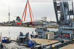 Marinearsenal Wilhelmshaven: Starfighter wurde zum Museum transportiert