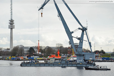 Marinearsenal Wilhelmshaven: Starfighter wurde zum Museum transportiert