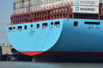 Container Terminal Wilhelmshaven (CTW): Containerschiff Elly Maersk