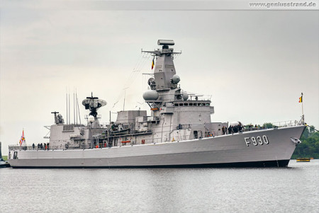 Wilhelmshaven Schiffe: Fregatte BNS Leopold I (F 930)